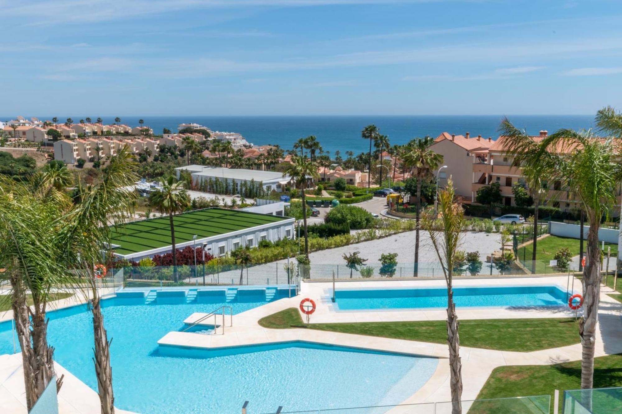 Luxury 2Br Seaviews - Santa Barbara Heights Lägenhet Fuengirola Exteriör bild