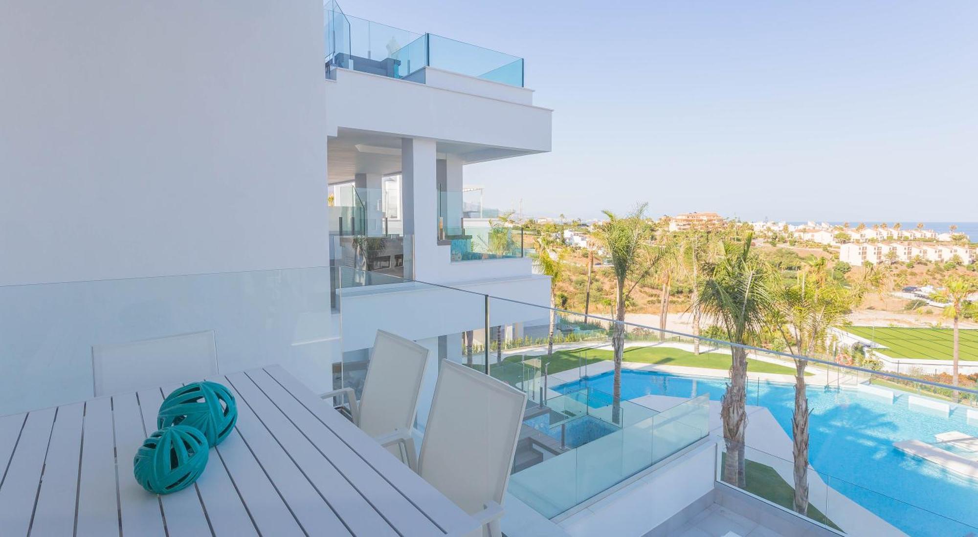 Luxury 2Br Seaviews - Santa Barbara Heights Lägenhet Fuengirola Exteriör bild