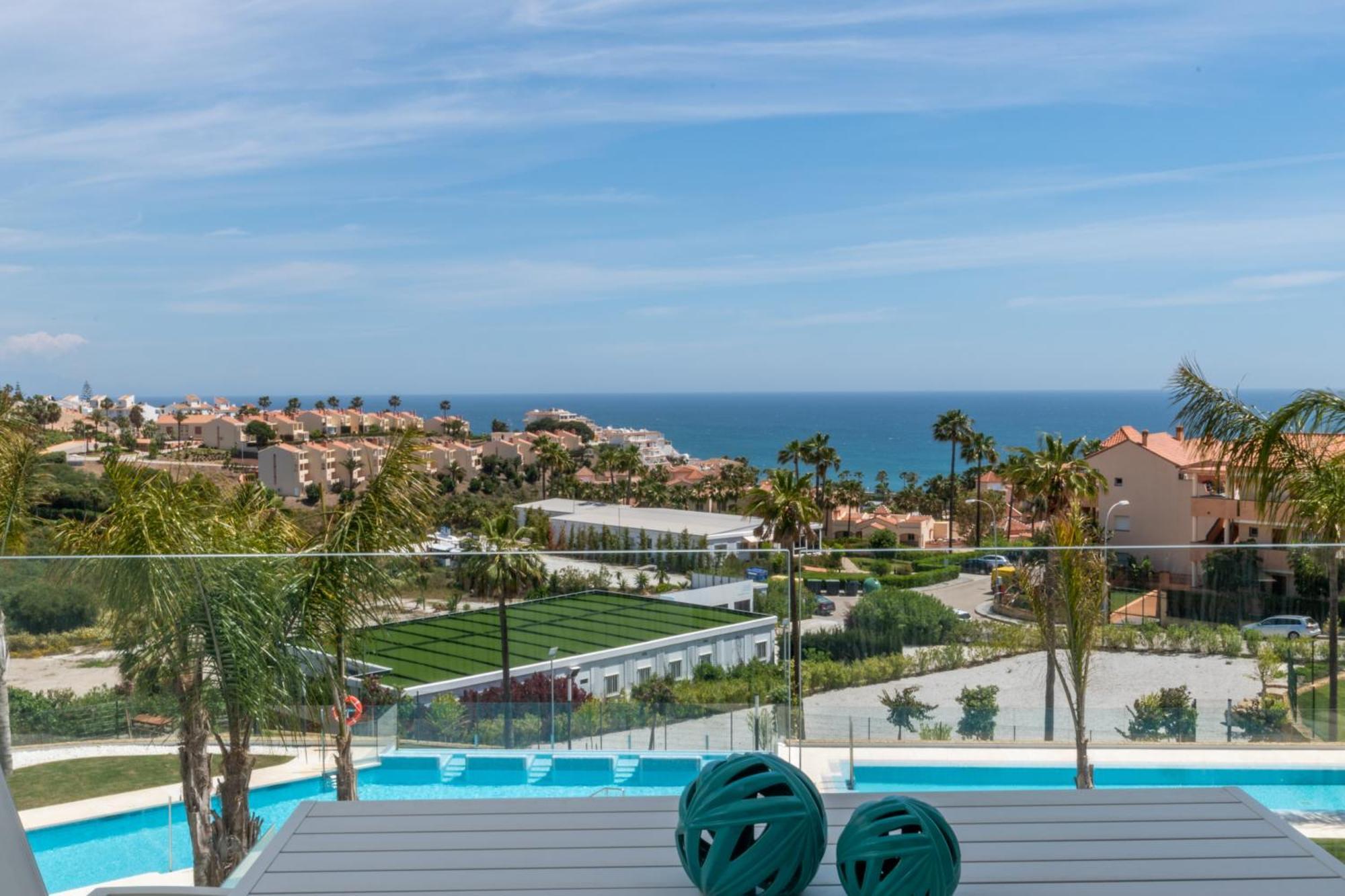Luxury 2Br Seaviews - Santa Barbara Heights Lägenhet Fuengirola Exteriör bild
